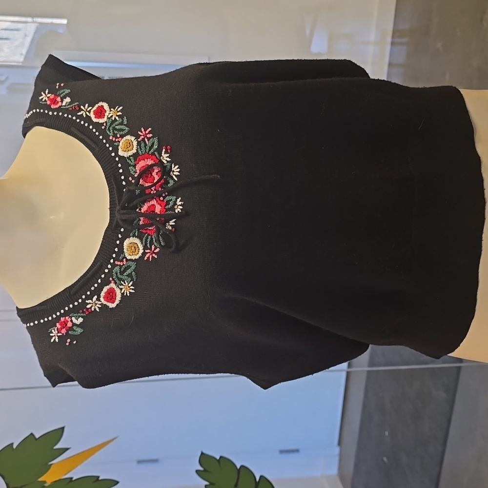 Carole Little XL vintage wool tank top